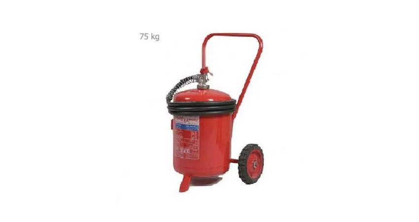 کپسول آتش نشانی 75 کیلویی پودر و گاز