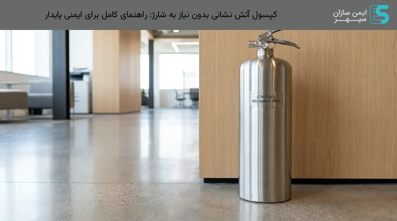 کپسول آتش نشانی بدون نیاز به شارژ: راهنمای کامل برای ایمنی پایدار