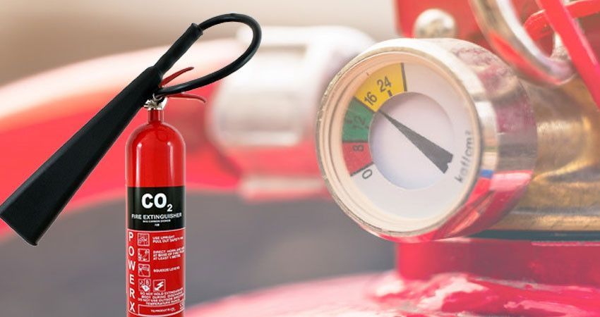 کپسول آتش نشانی co2