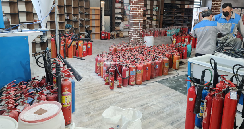 مراکز شارژ کپسول آتش نشانی کرج