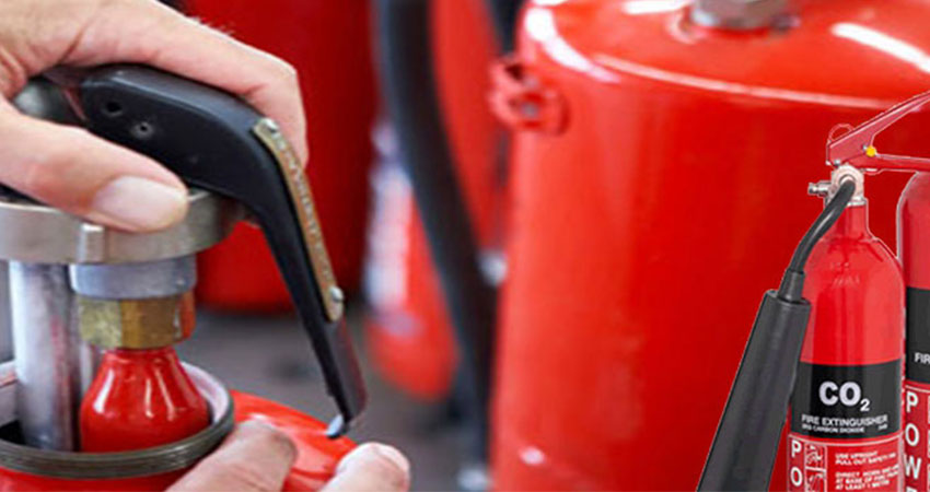 انواع کپسول آتش نشانی co2