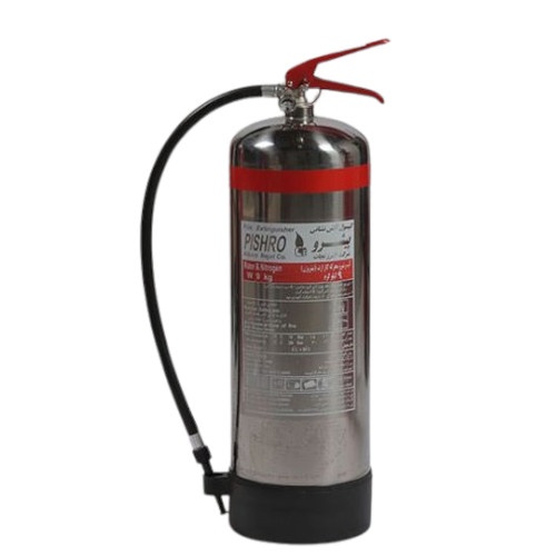 کپسول آتش نشانی آب و گاز استیل پیشرو 9 کیلویی