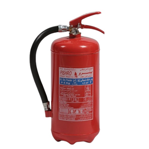 کپسول آتش نشانی پودر و گاز پیشرو 4 کیلویی